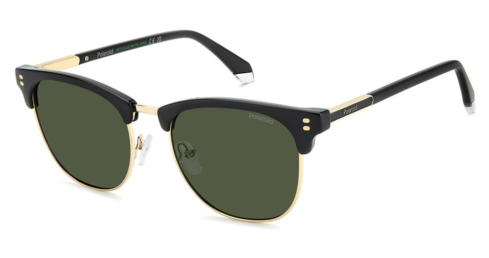 BLK GOLD B / GREEN POLARIZED
