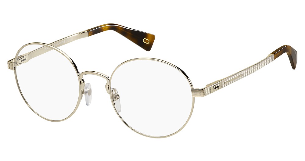 Marc Jacobs Marc 245 round eyeglasses in Light Gold