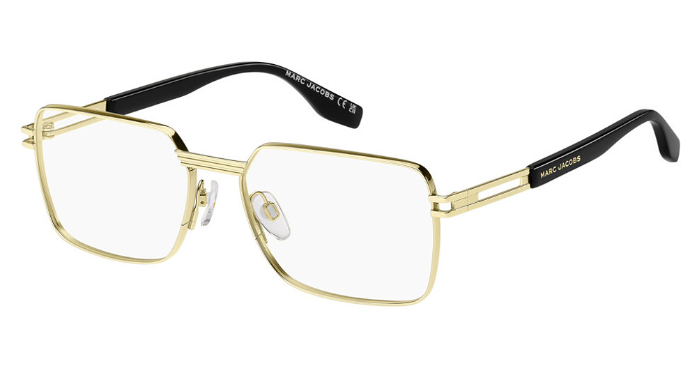 Marc Jacobs MARC 783 rectangle eyeglasses in Gold Blck