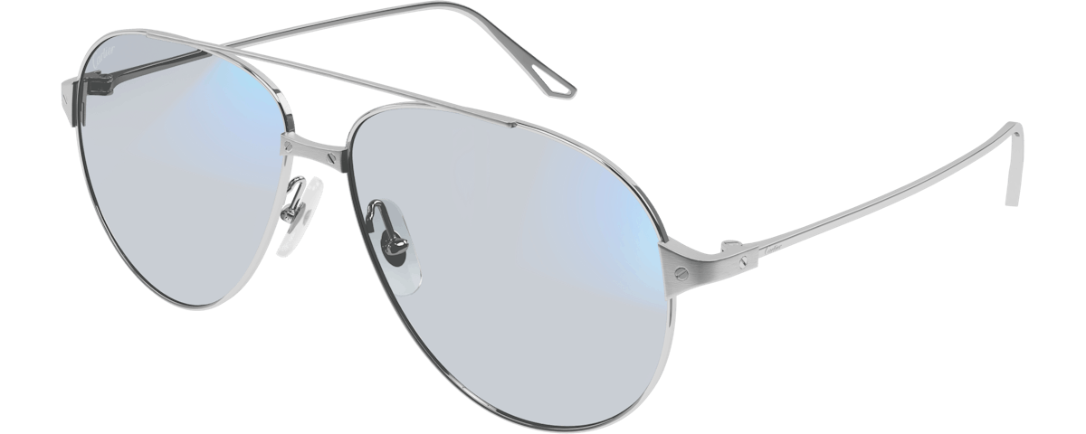 SILVER / LIGHT BLUE