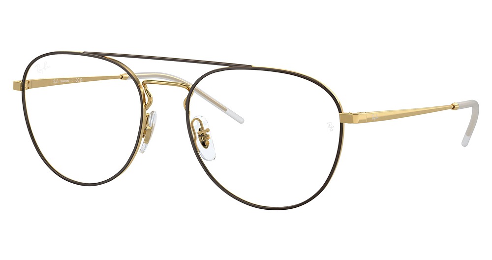 Ray-Ban RB3589 aviator sunglasses in Brown on Arista