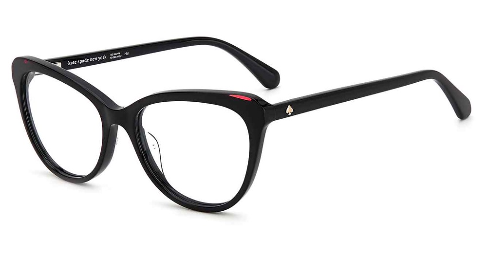 Kate Spade CHANTELLE cateye eyeglasses in Black