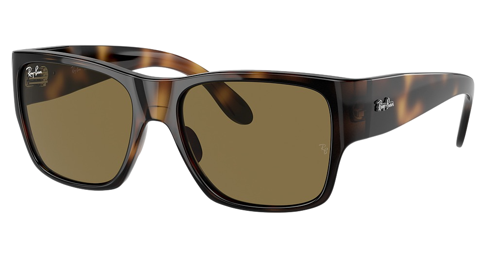 Ray-Ban RJ9287S square sunglasses in Havana/Dark Brown