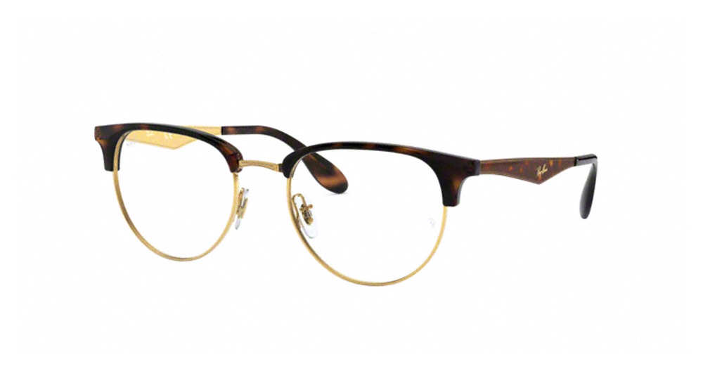 Ray-Ban RX6396 round eyeglasses in Arista