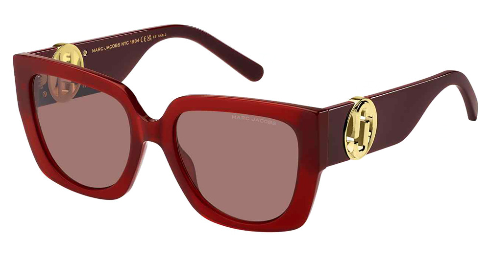 Marc Jacobs MARC 687/S square sunglasses in Red/Burgundy