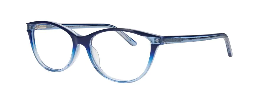 Blue gradient transparent