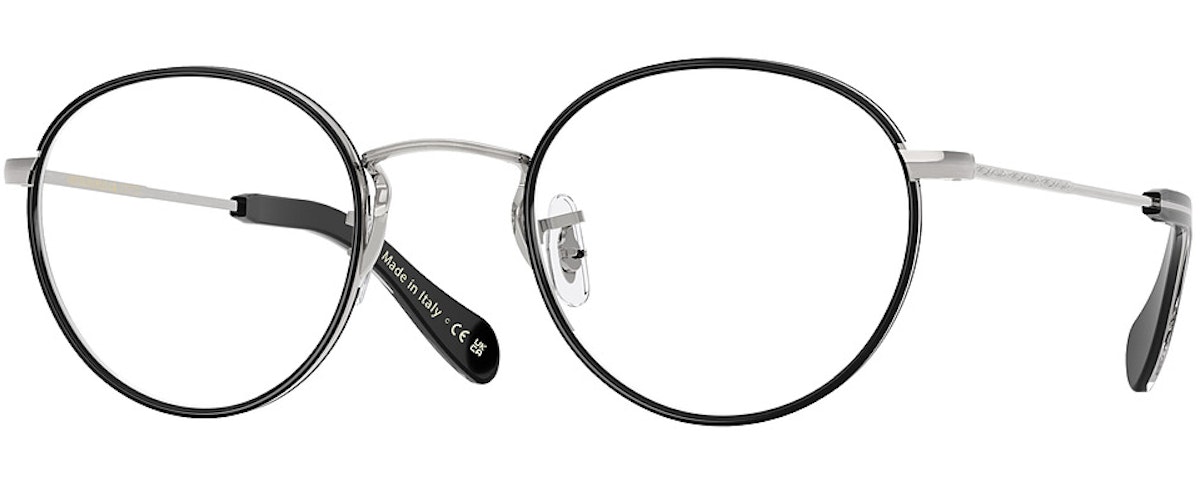 BRUSHED SILVER/BLACK