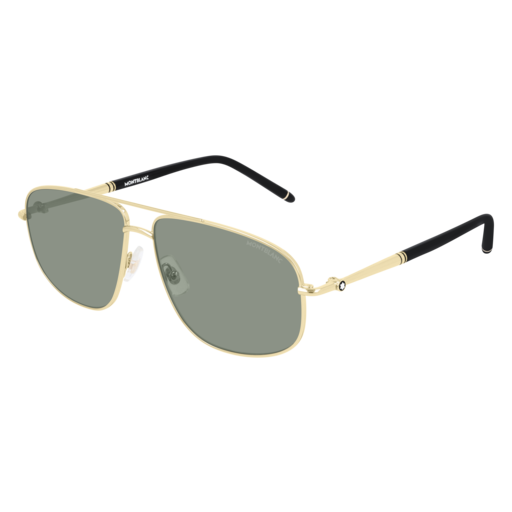 Montblanc / MB0069S / GOLD - Shop Glasses Online - Jade Optical, Doral, FL