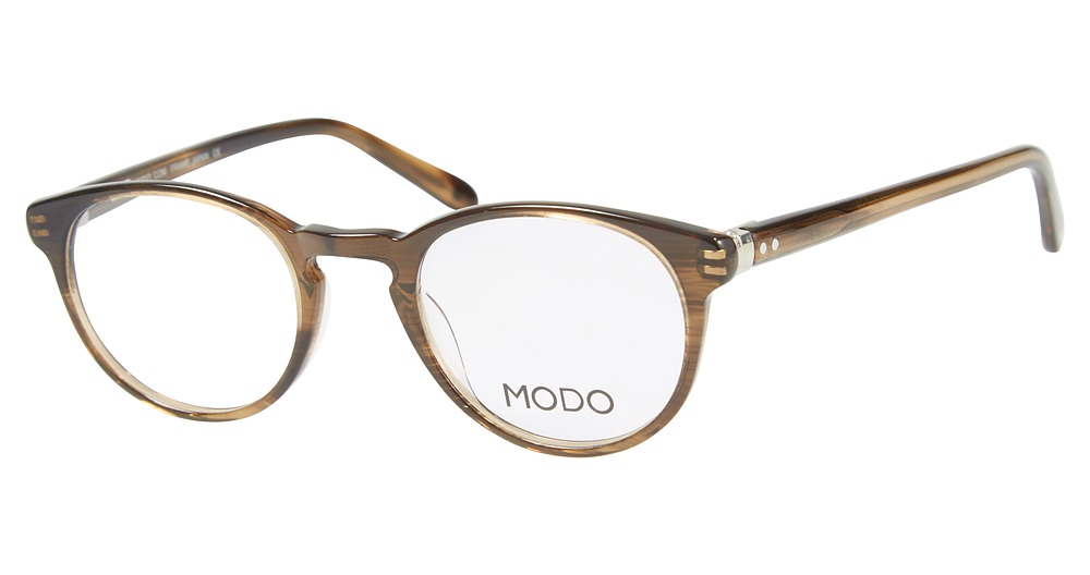 Modo 6514 round eyeglasses in Bark
