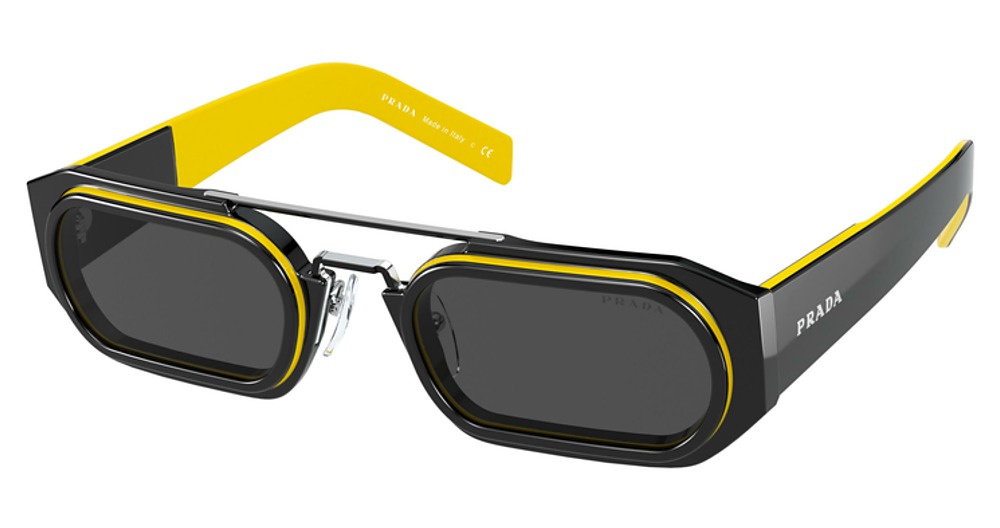 BLACK/YELLOW / DARK GREY