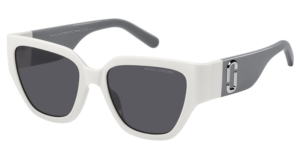 Marc Jacobs MARC 724/S rectangle sunglasses in Ivory/Grey