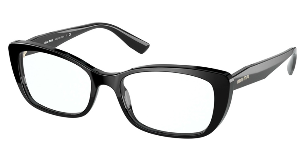 Miu Miu MU 07TVA cateye eyeglasses in Black