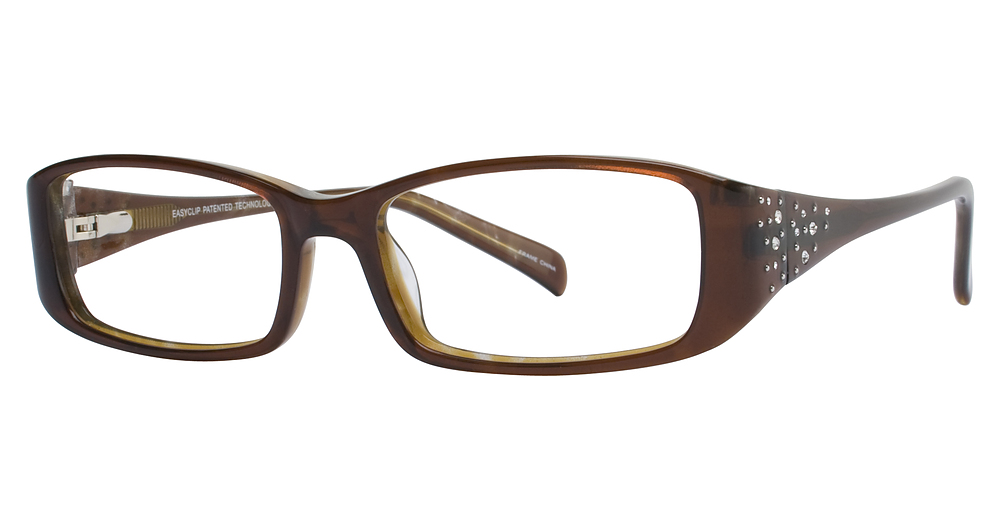 Clear Chocolate/Marbled Brown