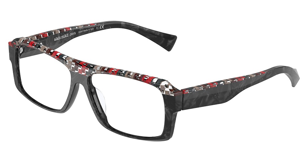 BLACK / DAMIER RED BLACK