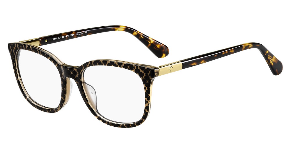 Kate Spade Jalisha rectangle eyeglasses in Pttrnbrw