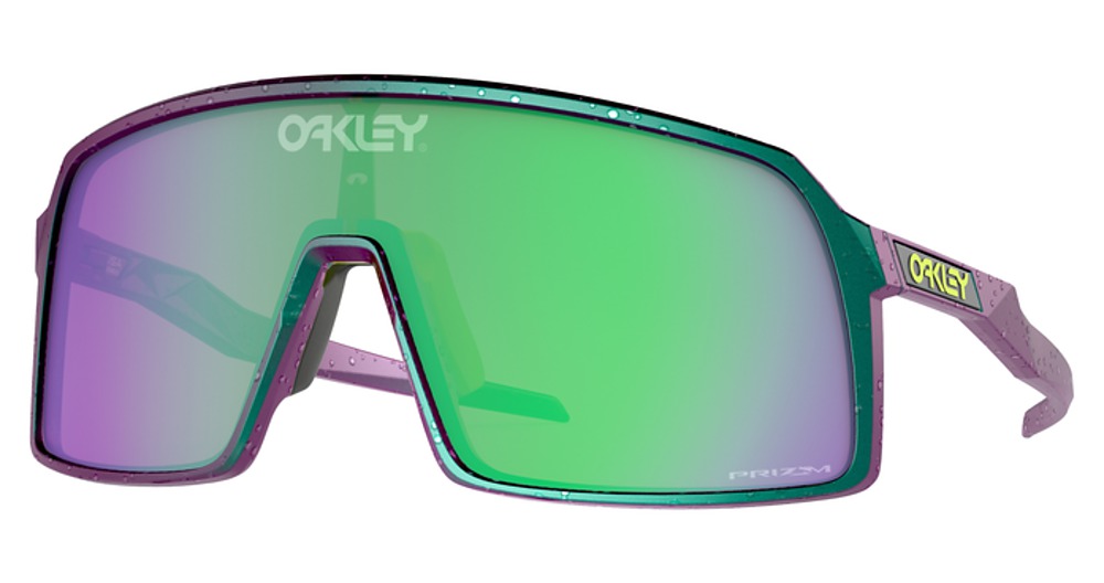 GREEN PURPLE W SPLATTER / PRIZM ROAD JADE