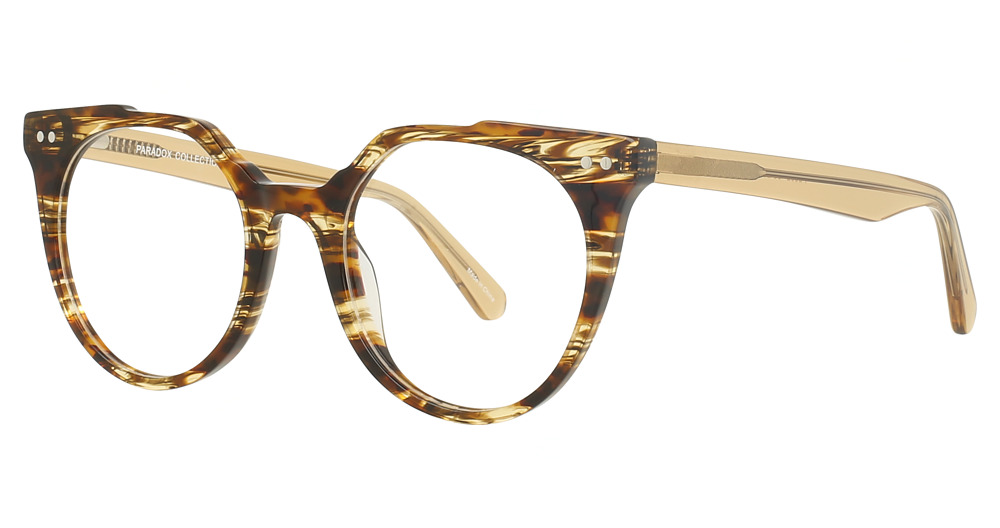 Transparent Khaki & Striped Tortoise