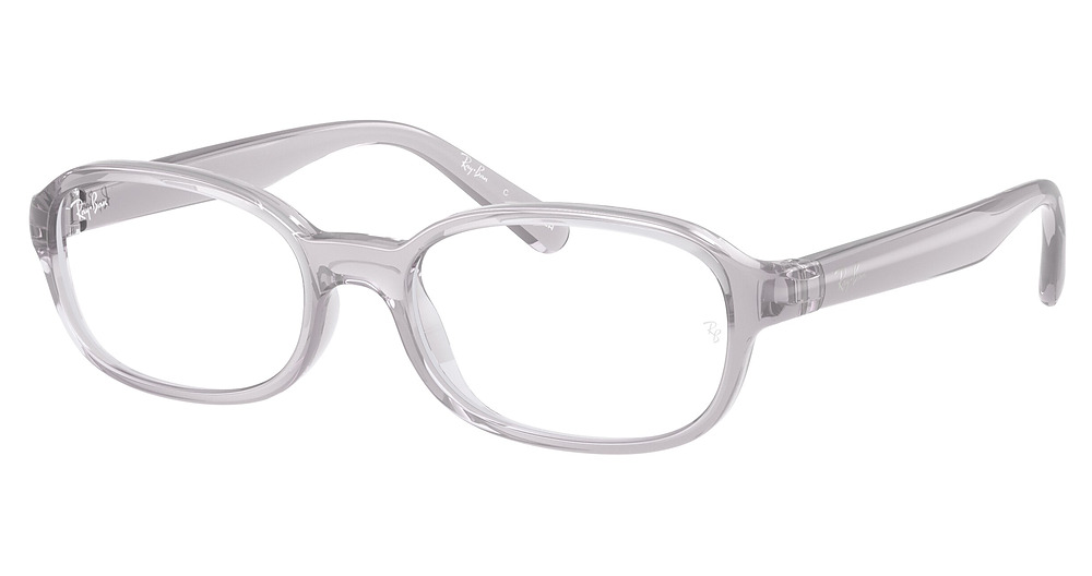 Ray-Ban RY1904 round eyeglasses in Transparent Grey