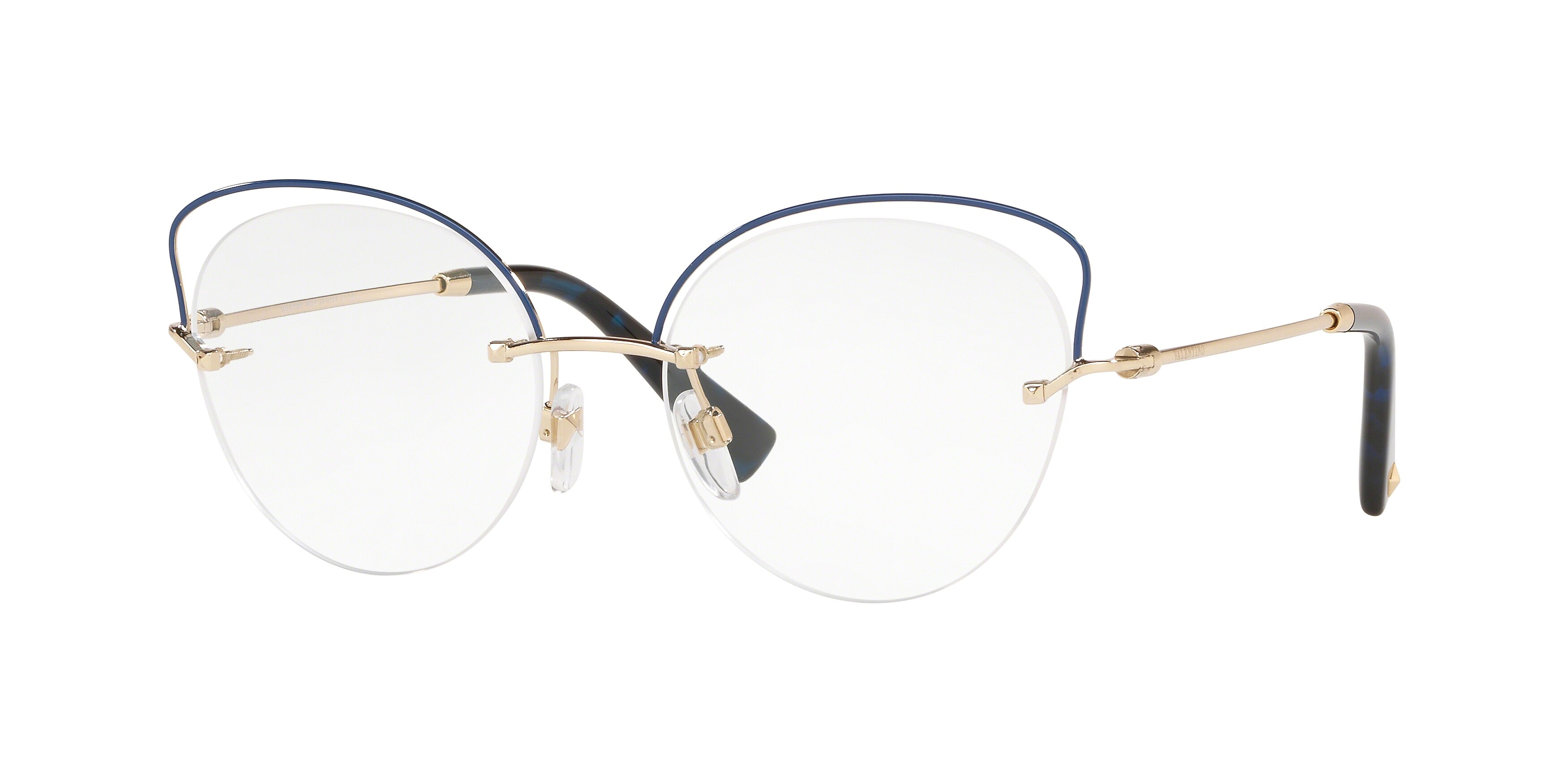PALE GOLD/ BLUE