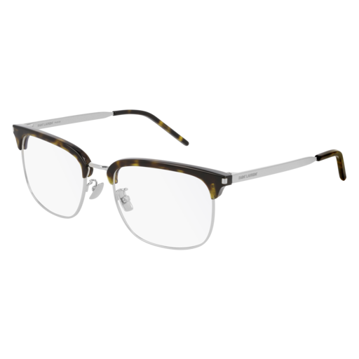 Saint Laurent SL 346 rectangle sunglasses in Silver