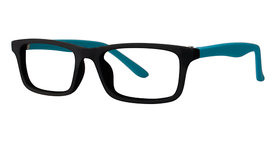 BLACK/AQUA MATT
