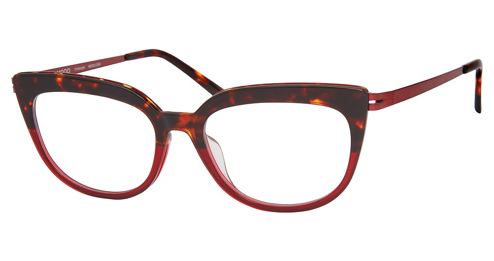 Modo 4547 cateye eyeglasses in Burgundy Tort