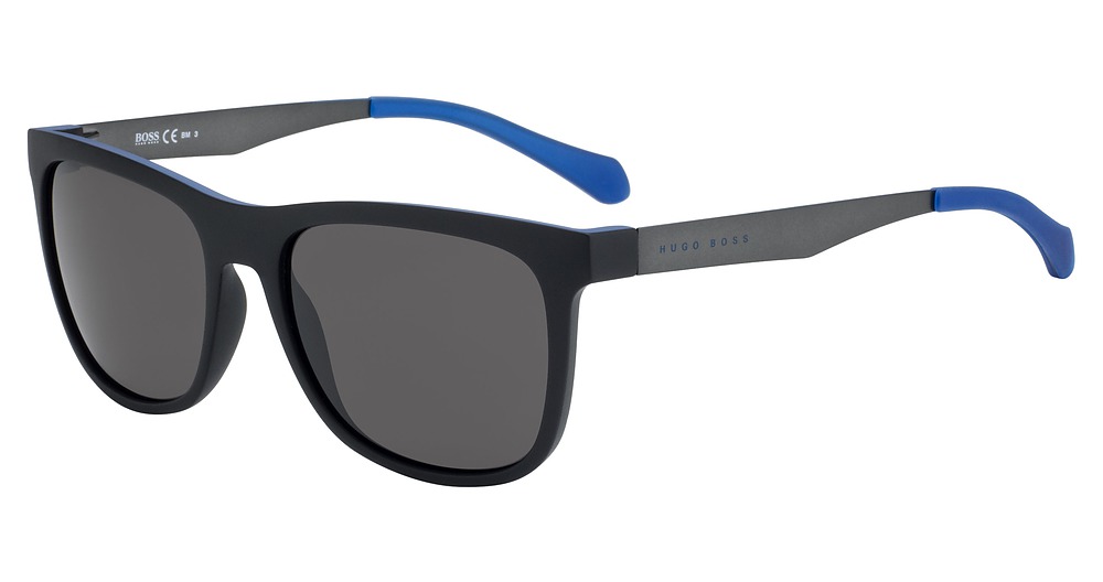 Matteblackblue / Brown Grey
