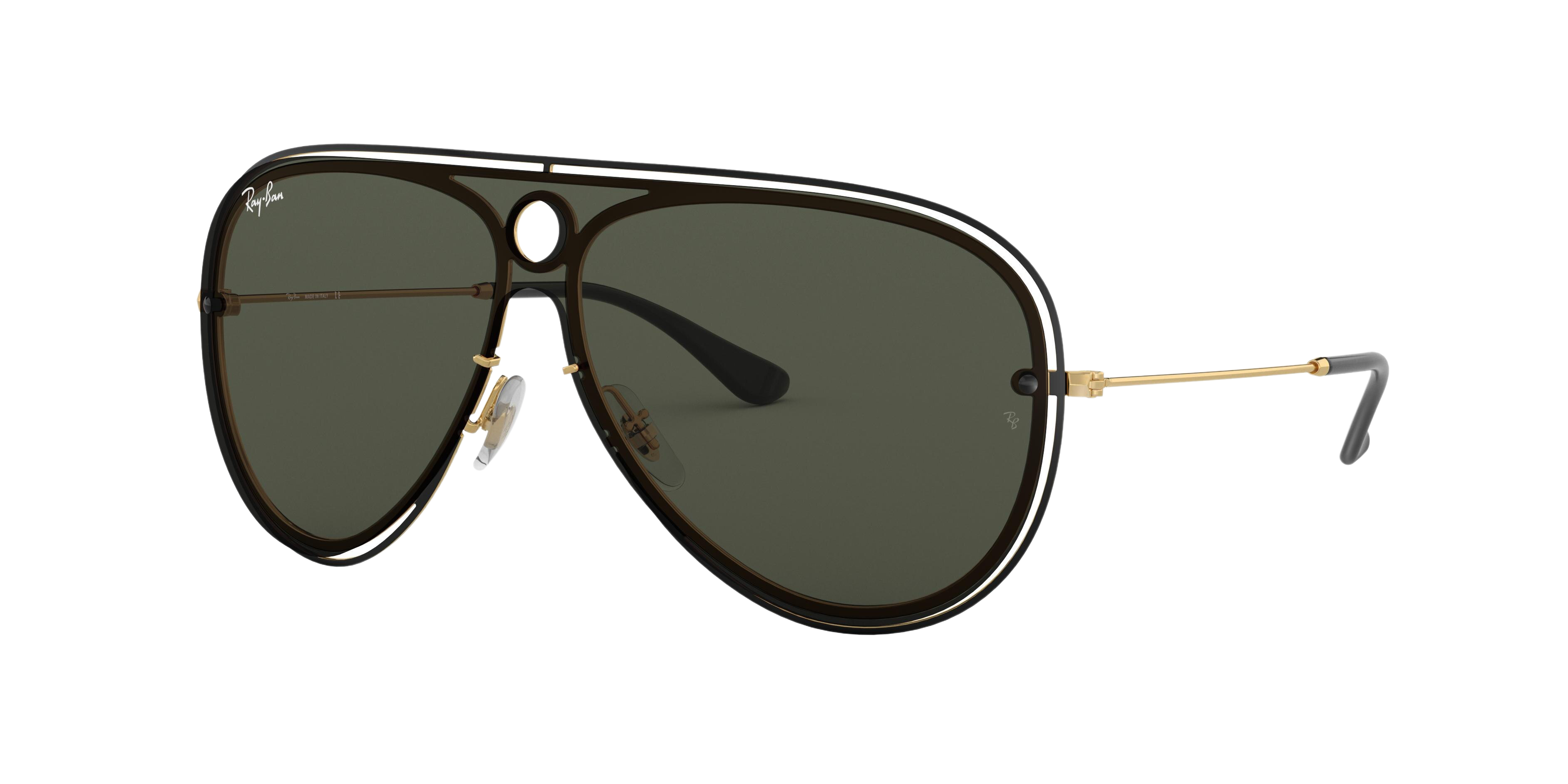 TOP SHINY BLACK ON GOLD