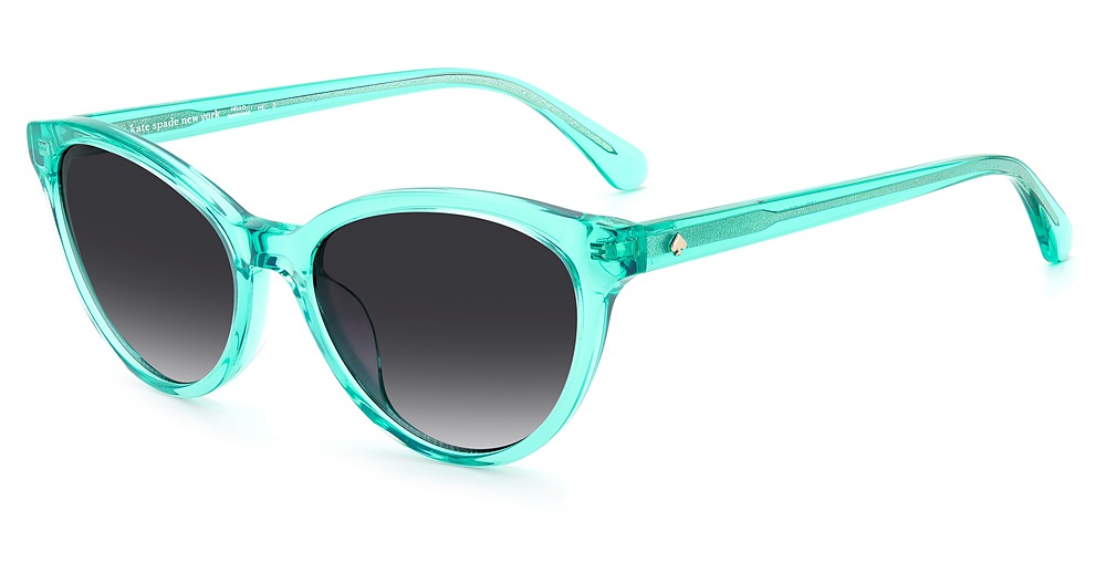 Kate Spade ADELINE/G/S cateye sunglasses in Teal/Grey Shaded