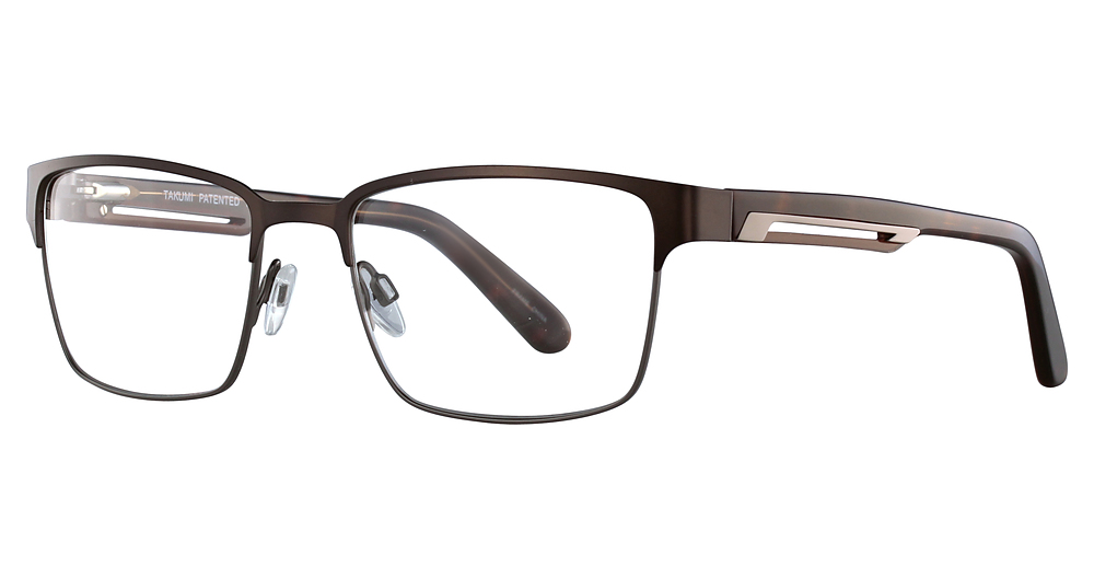 Satin Dark Brown & Steel