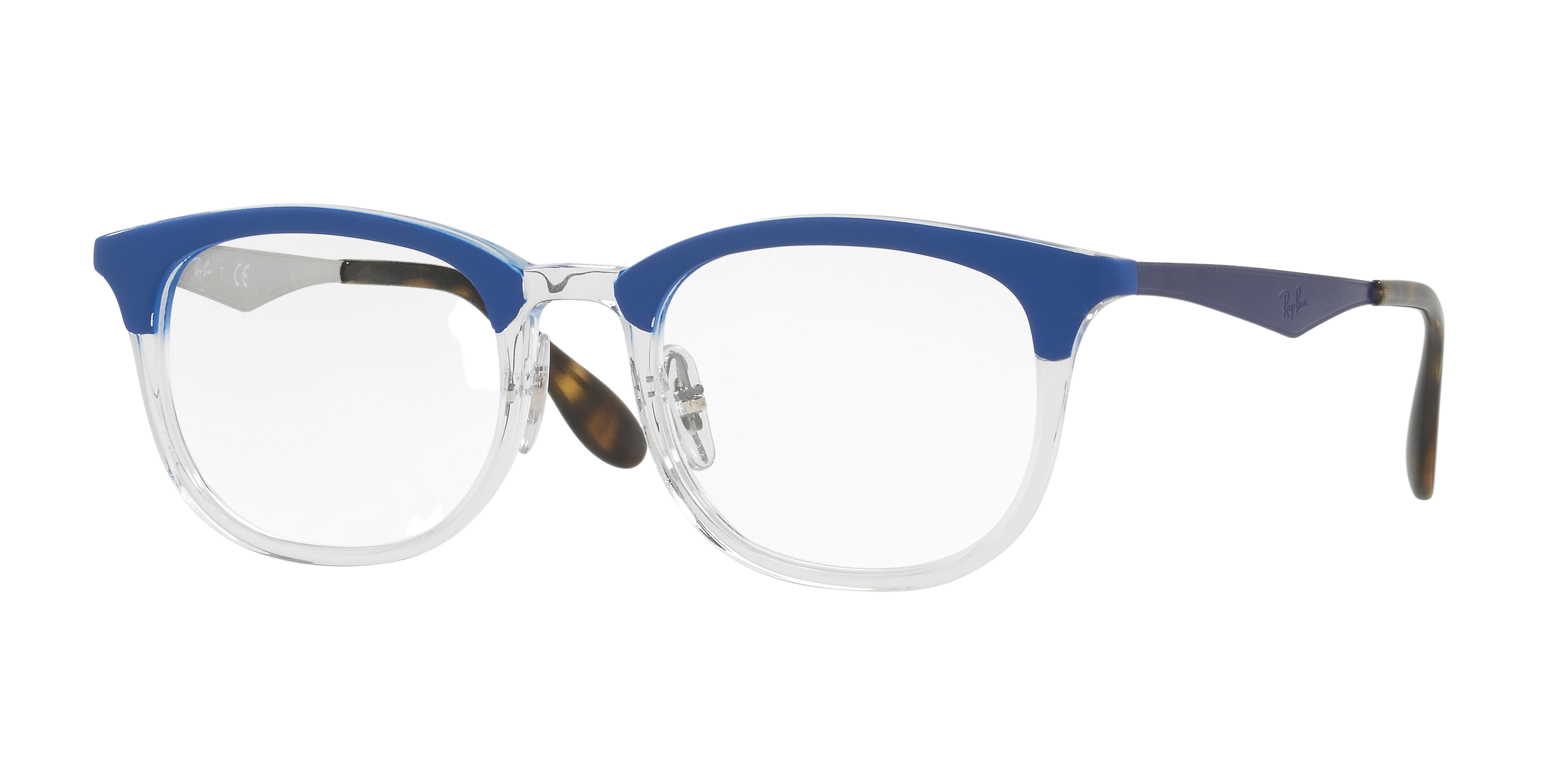 TRANSPARENT/SHINY BLUE
