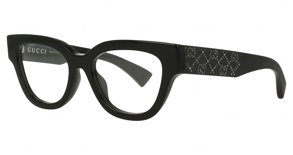 Gucci GG1837O round eyeglasses in Black