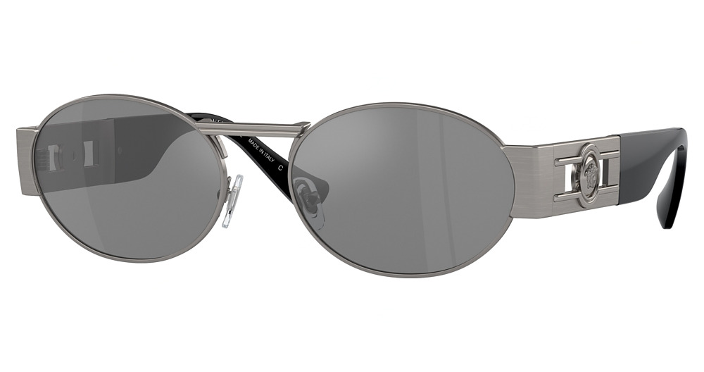 MATTE GUNMETAL / GREY MIRROR SILVER