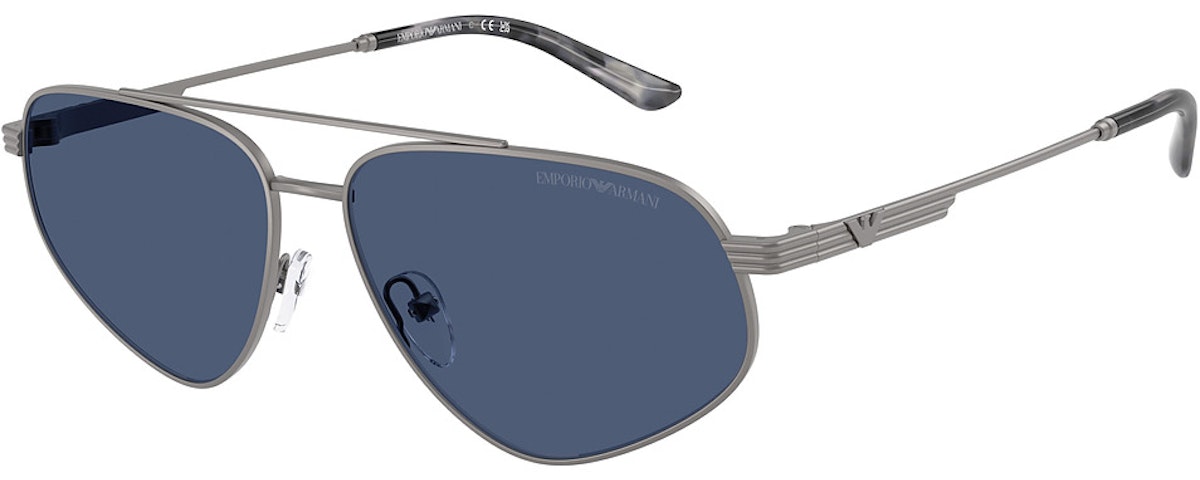 MATTE GUNMETAL / DARK BLUE