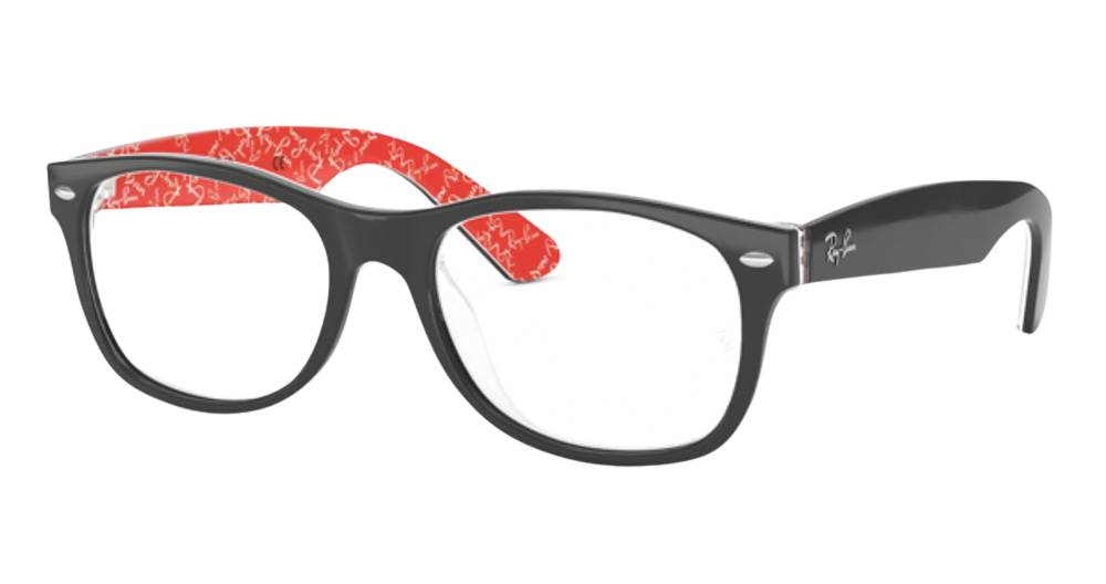 BLACK ON TEXTURE RED