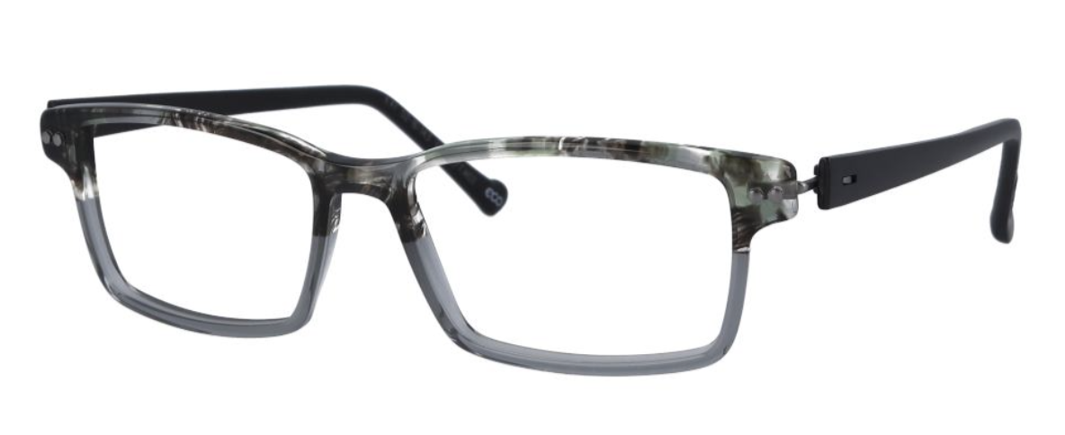 GREEN & BLACK HAVANA/GRAY