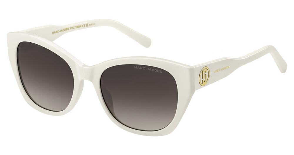 Marc Jacobs MARC 732/S rectangle sunglasses in Ivory/Brown Shaded