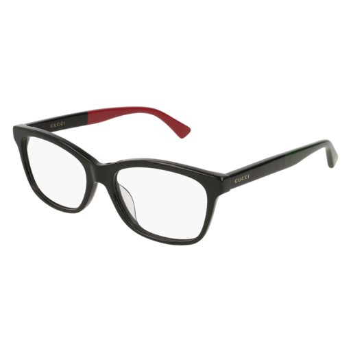 Gucci GG0162OA rectangle eyeglasses in Black