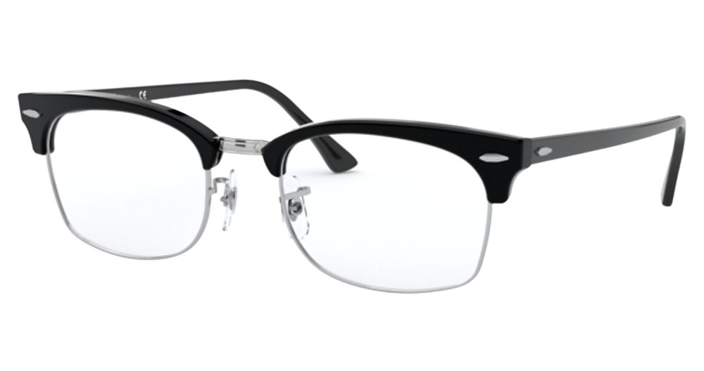 Ray-Ban RX3916V CLUBMASTER SQUARE square eyeglasses in Black