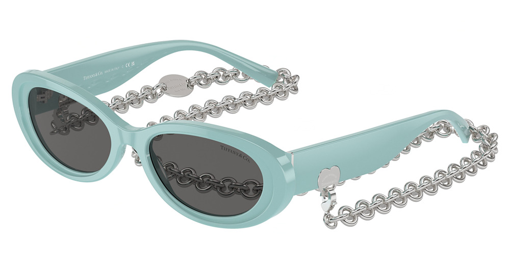 TIFFANY BLUE / DARK GREY