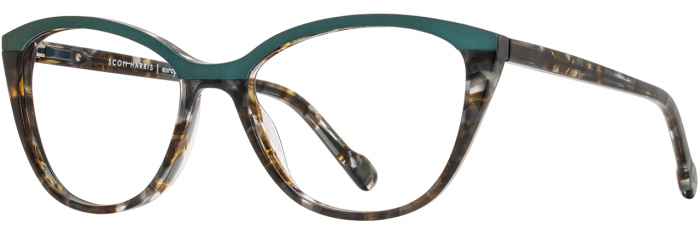 Dark Teal / Mocha Demi