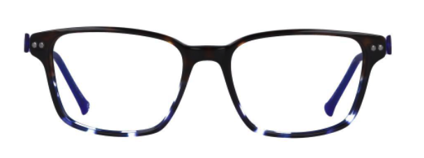 iGreen IGV04.82 rectangle eyeglasses in Black/Blue