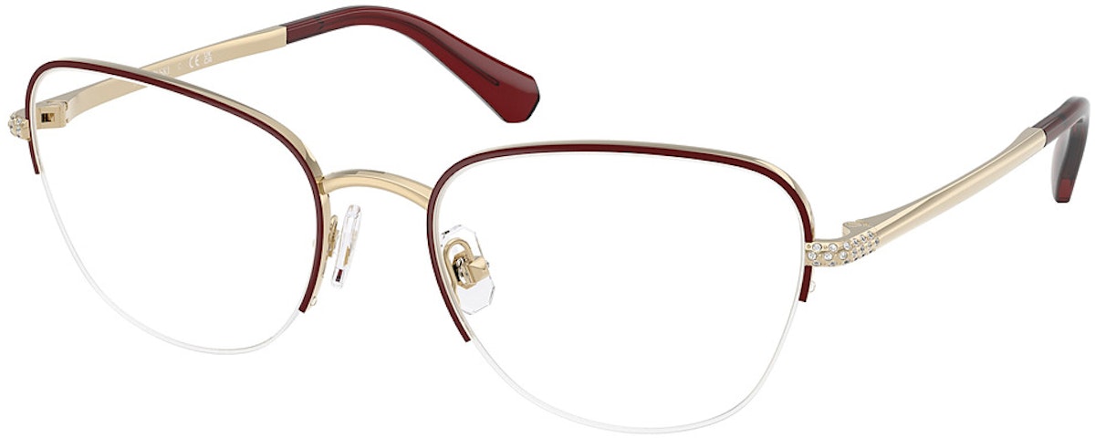 PALE GOLD/BURGUNDY