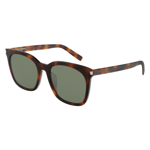 Saint Laurent SL 285/F SLIM rectangle sunglasses in Havana