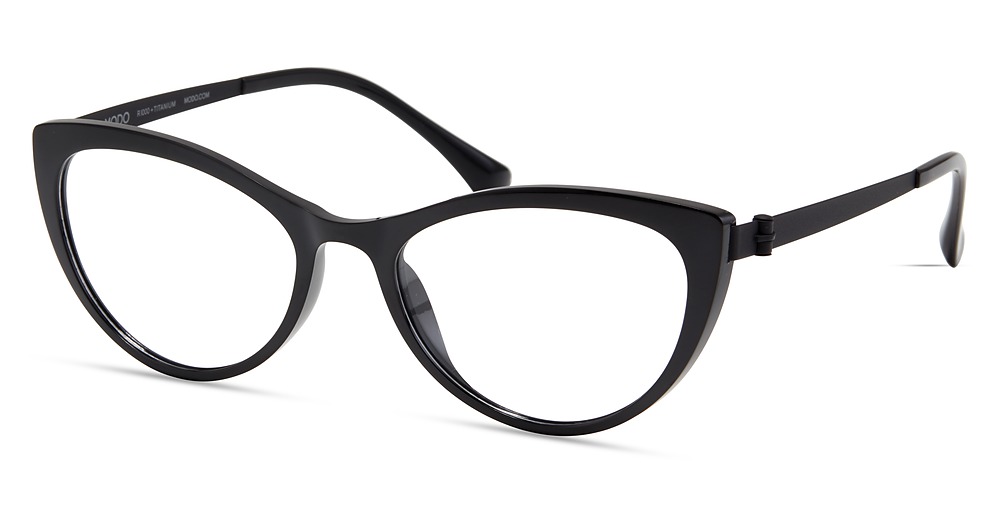 Modo 7037 cateye eyeglasses in Black