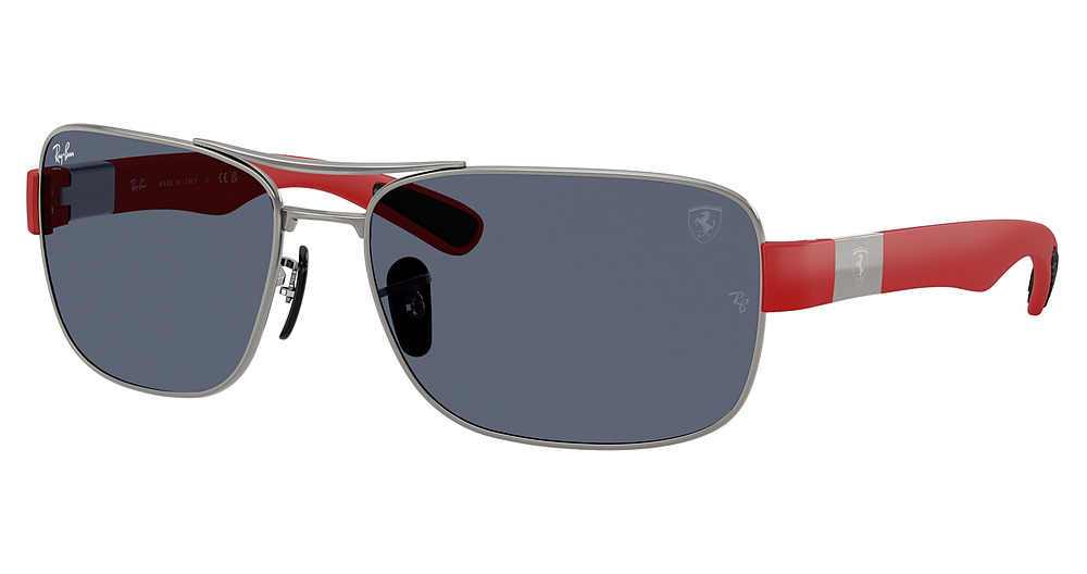 Ray-Ban RB3763M sunglasses in Gunmetal/Dark Grey