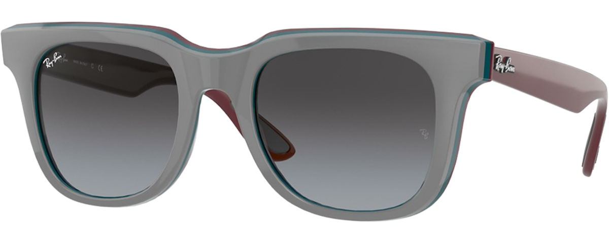 GRAY GREEN BORDEAUX / GREY GRADIENT DARK GREY