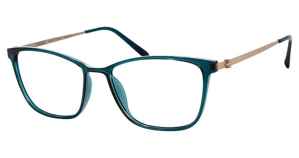 Modo 7022 round eyeglasses in Aqua