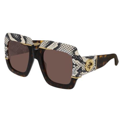 Gucci GG0484S cateye sunglasses in Havana