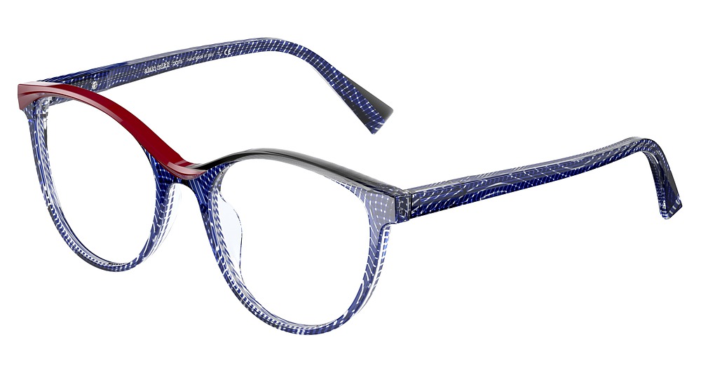 CRYSTAL BLUE / RED /BLAC